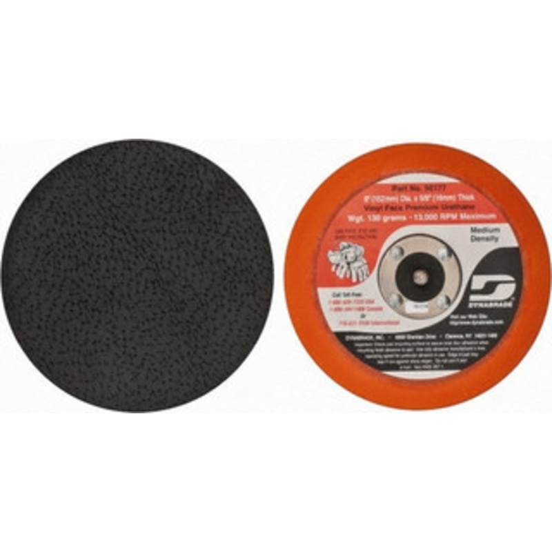 Dynabrade 6 Diam Adhesive/PSA Disc Backing Pad Medium Density, 13,000 RPM 56177 – 03765591
