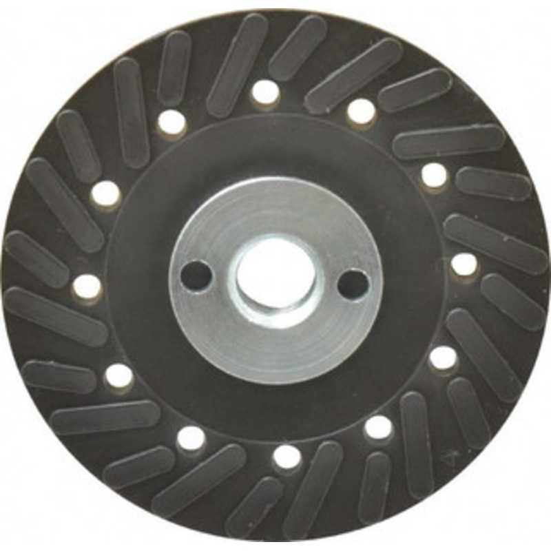 Made in USA 4 Diam Locking Nut Disc Backing Pad Hard Density, 20,000 RPM 5004MSSH – 60045119