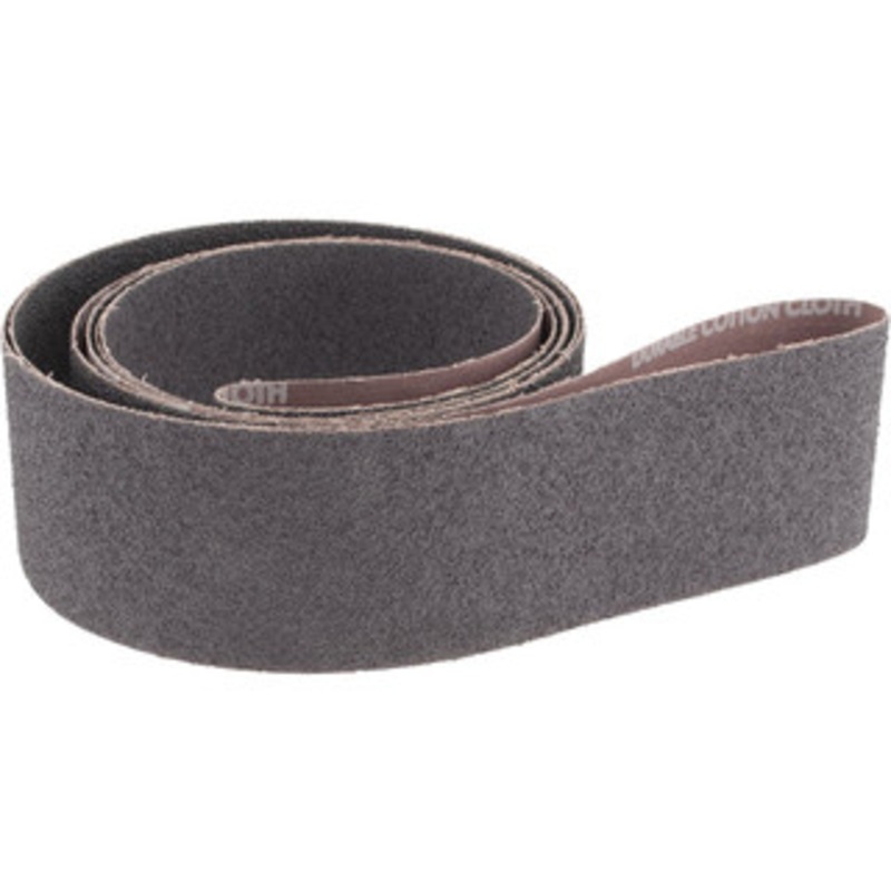 Norton 3 Wide x 132 OAL, 36 Grit, Aluminum Oxide Abrasive Belt Aluminum Oxide, Very Coarse, Coated, X Weighted Cloth Backing, Series R228 78072721900 – 94395720
