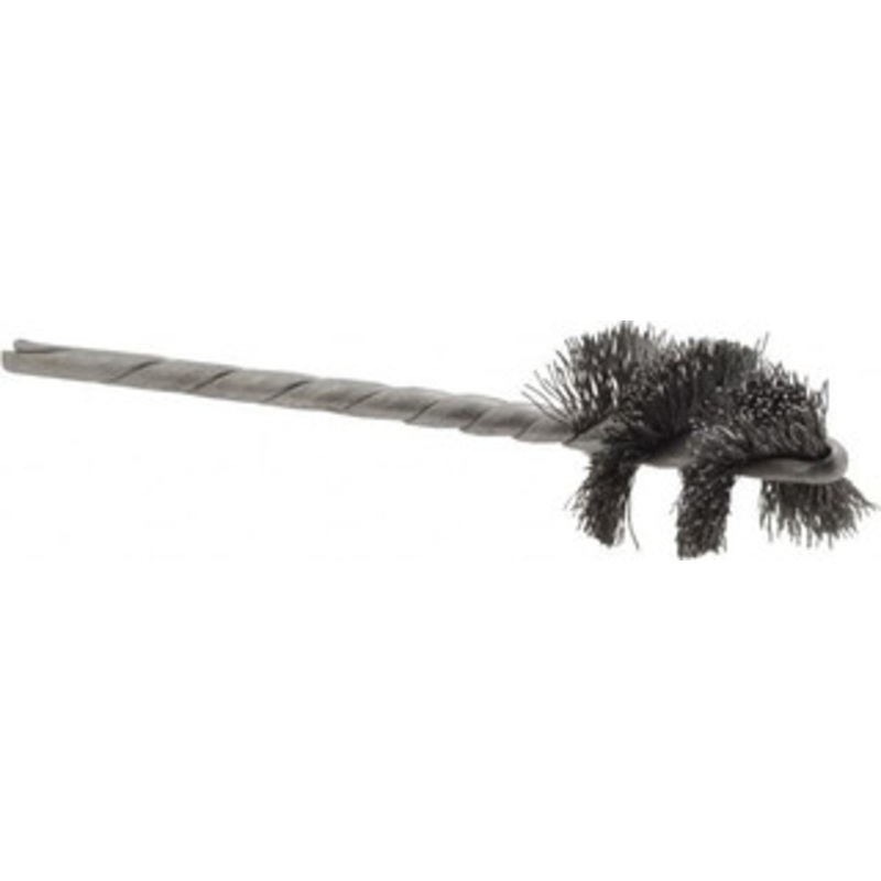 Osborn 3/4 Diam Helical Steel Tube Brush 0.008 Filament Diam, 1 Brush Length, 3-1/2 OAL, 1/8 Diam Shank 0003605300 – 03262250