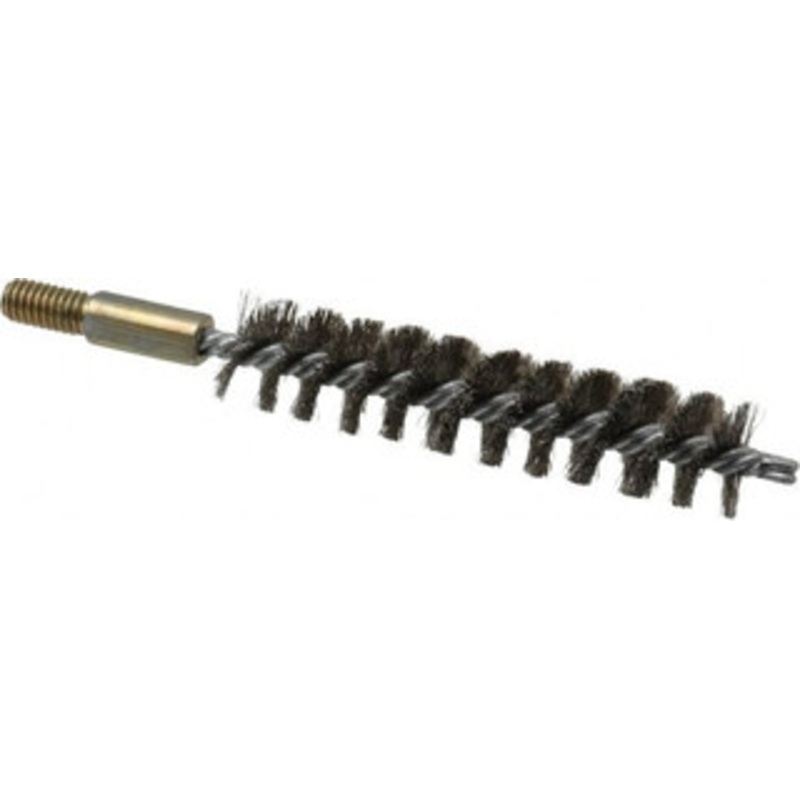 Value Collection 3/4 Diam Helical Stainless Steel Tube Brush 0.012 Filament Diam, 3-1/2 Brush Length, 5-1/2 OAL, 5/16-18 Male Shank 83100007 – 04662359