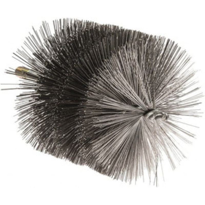 Value Collection 5-1/2 Diam Helical Steel Tube Brush 0.02 Filament Diam, 4-1/4 Brush Length, 7-1/2 OAL, 1/2-12 Male Shank 83100058 – 04613055