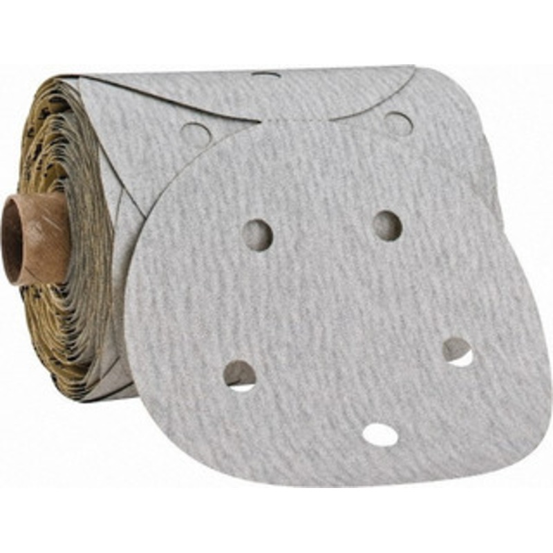 3M 5 Diam, 150 Grit Silicon Carbide Adhesive PSA Disc Fine Grade, Gray, A Weighted Backing, Flexible, Use with Random Orbital Sanders 7000119250 – 89470801