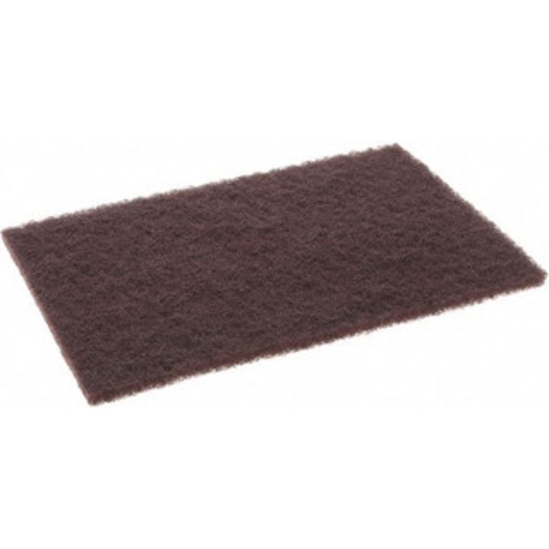 Brite Star 320 Grit, Silicon Carbide Hand Pad Red, 6 Wide x 9 Long, Nonwoven W69A32BH8 – 66774076