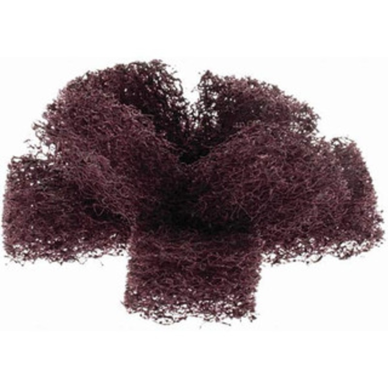 Merit Abrasives 1-1/2 x 1/2 Very Fine 2 Ply Cross Buff 8-32 Threaded Hole, 23,000 Max RPM 08834188585 – 04657235