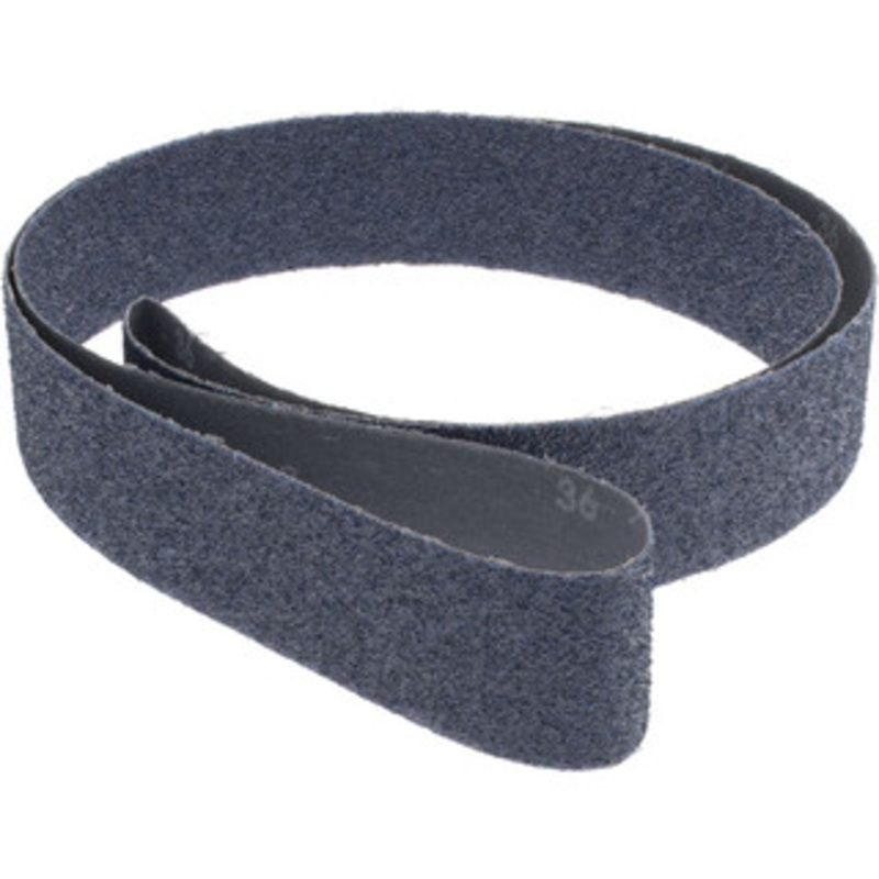 Norton 2 Wide x 72 OAL, 36 Grit, Zirconia Alumina Abrasive Belt Zirconia Alumina, Very Coarse, Coated, Y Weighted Cloth Backing, Dry, Series R821 78072727147 – 36969350