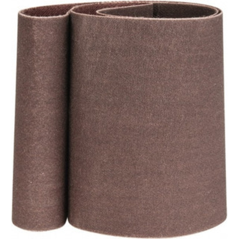 Norton 3 Wide x 21 OAL, 320 Grit, Aluminum Oxide Abrasive Belt Aluminum Oxide, Extra Fine, Coated, Series R228 78072770329 – 82115064