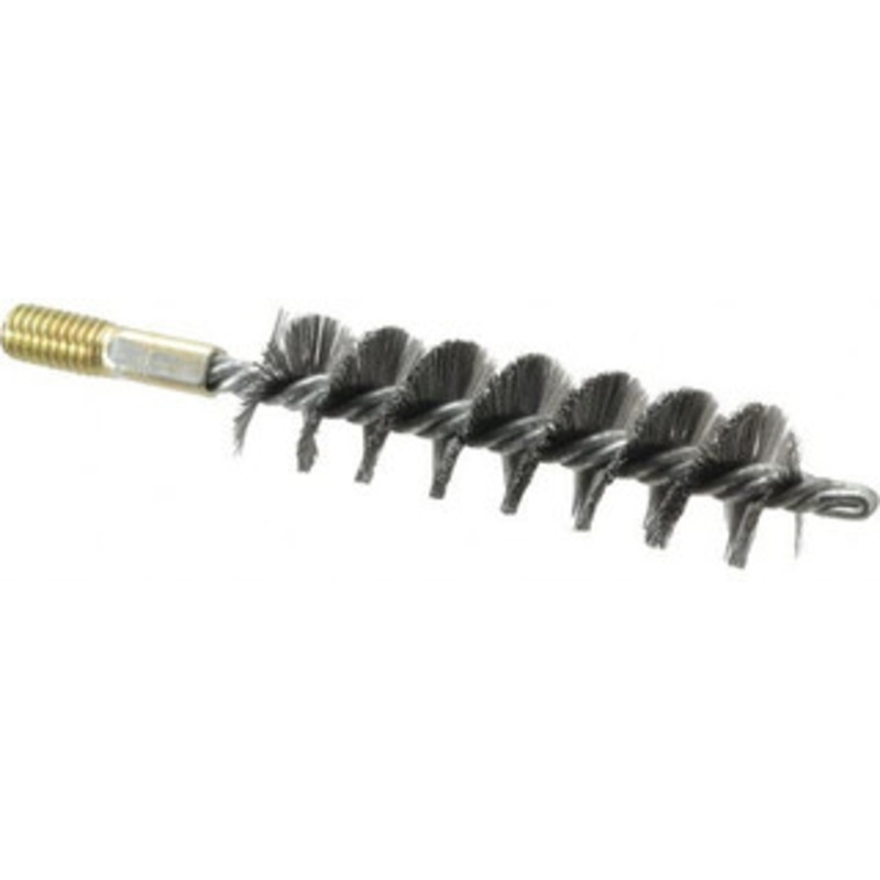 Value Collection 1-1/4 Diam Helical Steel Tube Brush 0.012 Filament Diam, 4-1/4 Brush Length, 7-1/2 OAL, 1/2-12 Male Shank 83100008 – 04612933