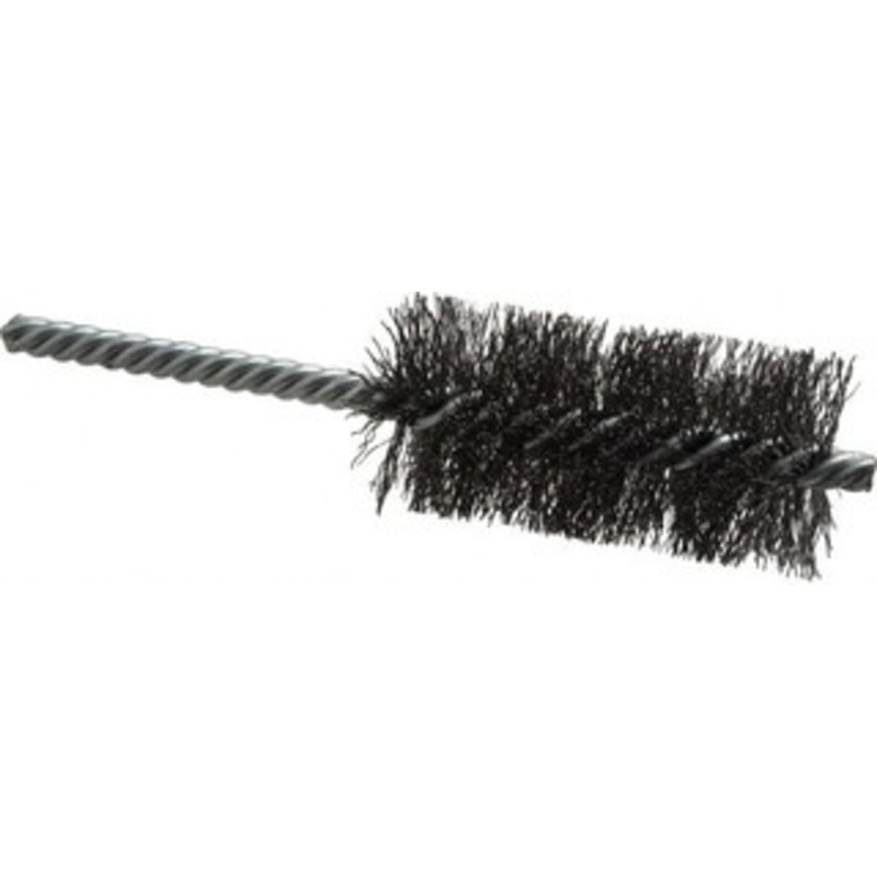 Weiler Abrasives 1-1/4 Diam Helical Steel Tube Brush Double Spiral, 0.0104 Filament Diam, 2-1/2 Brush Length, 5-1/2 OAL, 1/4 Diam Shank 98366 – 75851196