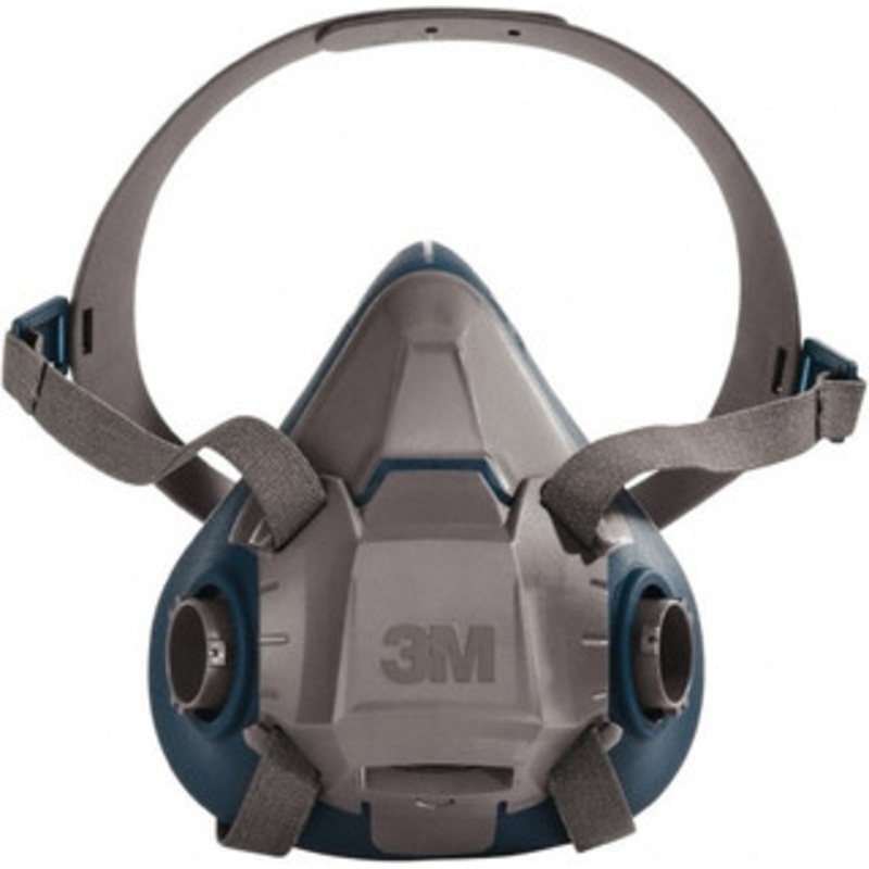 3M Series 6500, Size S Half Mask Respirator 4-Point Suspension, Bayonet Connection 7000128237 – 68956846
