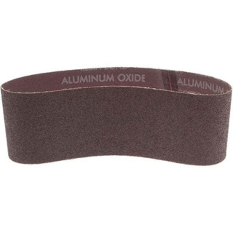 Norton 3 Wide x 21 OAL, 60 Grit, Aluminum Oxide Abrasive Belt Aluminum Oxide, Medium, Coated, X Weighted Cloth Backing, Series R228 78072727925 – 05815063