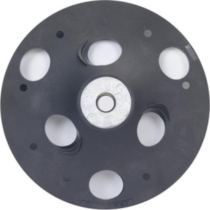Norton 7 Diam Quick-Change Type S Disc Backing Pad Hard Density, 8,600 RPM, Speed-Lok Compatible 63642504873 – 86759495