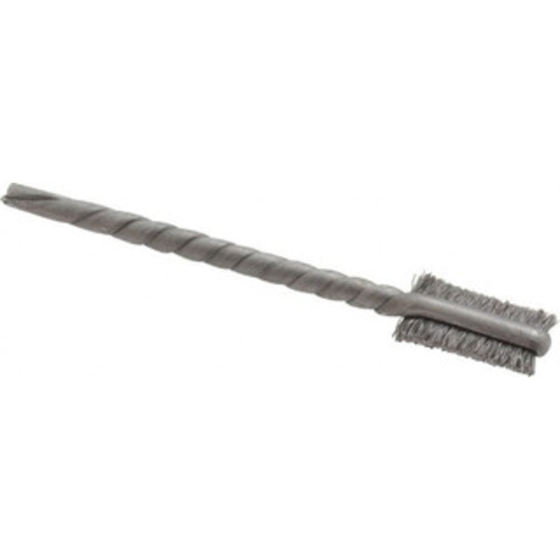 Osborn 1/4 Diam Flat Steel Tube Brush 0.005 Filament Diam, 9/16 Brush Length, 2-1/8 OAL, 3/32 Diam Shank 0003502300 – 03262052