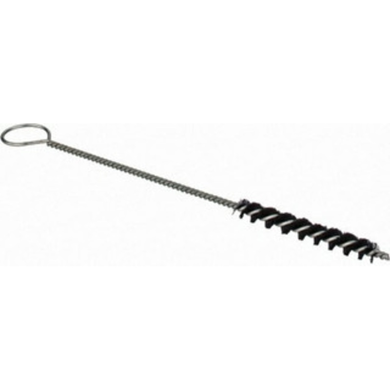 Osborn 1/4 Diam Helical Nylon Tube Brush 0.005 Filament Diam, 2 Brush Length, 6-1/4 OAL, 1/8 Diam Shank 0005110000 – 53501474