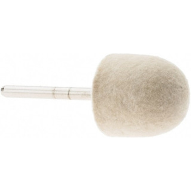 Value Collection 3/4 Diam 1/8 Shank Diam Medium Density Oval Shaped Mounted Bob 3/4 Head Length, 2 Shank Length, Wool Felt 516156 – 91068403