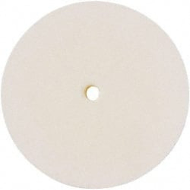 Value Collection 8 Diam x 1/2 Thick Unmounted Buffing Wheel 1 Ply, Polishing Wheel, 1/2 Arbor Hole, Hard Density 516033 – 91070342