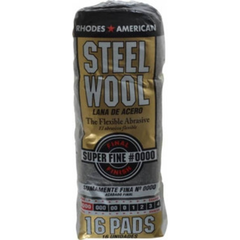 Value Collection Grade 0000 Steel Wool 3 x 4, Finest Grade SWSF16 – 00542209