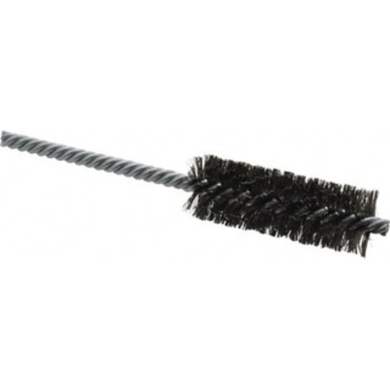 Weiler Abrasives 7/8 Diam Helical Steel Tube Brush Double Spiral, 0.006 Filament Diam, 2-1/2 Brush Length, 5-1/2 OAL, 1/4 Diam Shank 98361 – 75850842