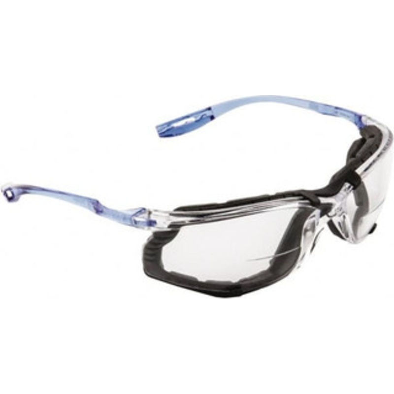 3M +1.5, Clear Lenses, Anti-Fog, Framed Magnifying Safety Glasses UV Protection, Clear Polycarbonate Frame, ANSI Z87.1-2010 7100046796 – 53808168