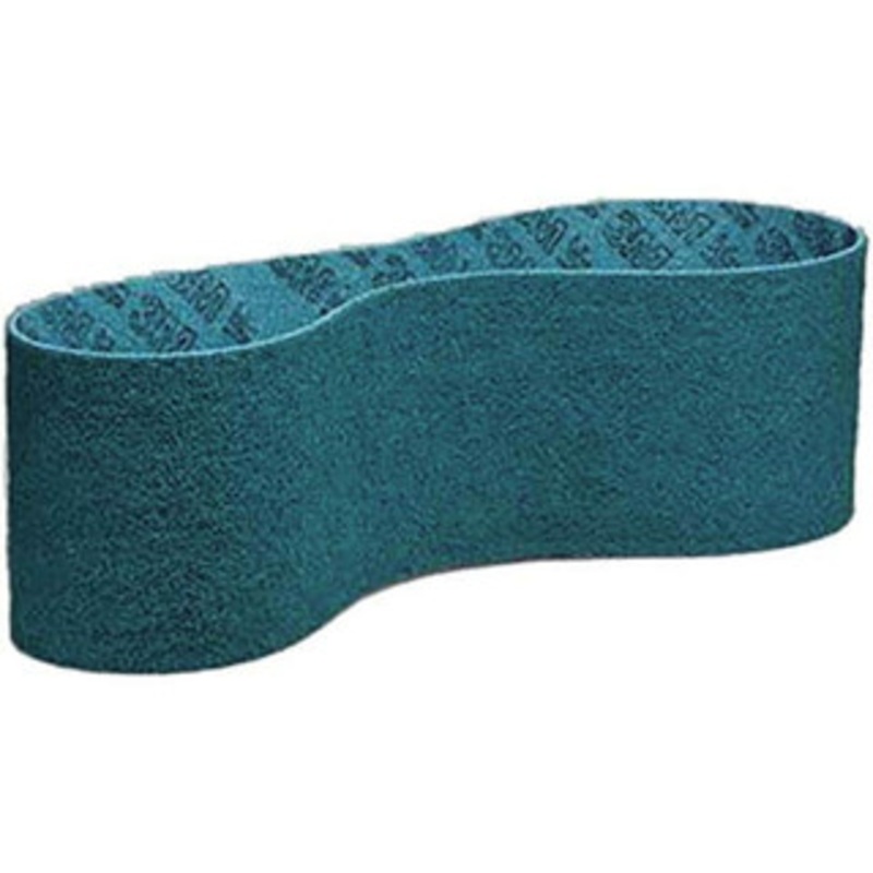 3M 6 Wide x 48 OAL, Aluminum Oxide Abrasive Belt Aluminum Oxide, Very Fine, Nonwoven, Series SC-BS 7000120726 – 73220873