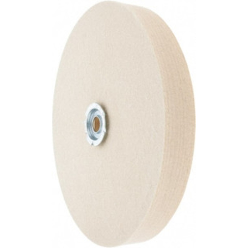 Value Collection 8 Diam x 1 Thick Unmounted Buffing Wheel 1 Ply, Polishing Wheel, 1 Arbor Hole, Medium Density 516091 – 91070698