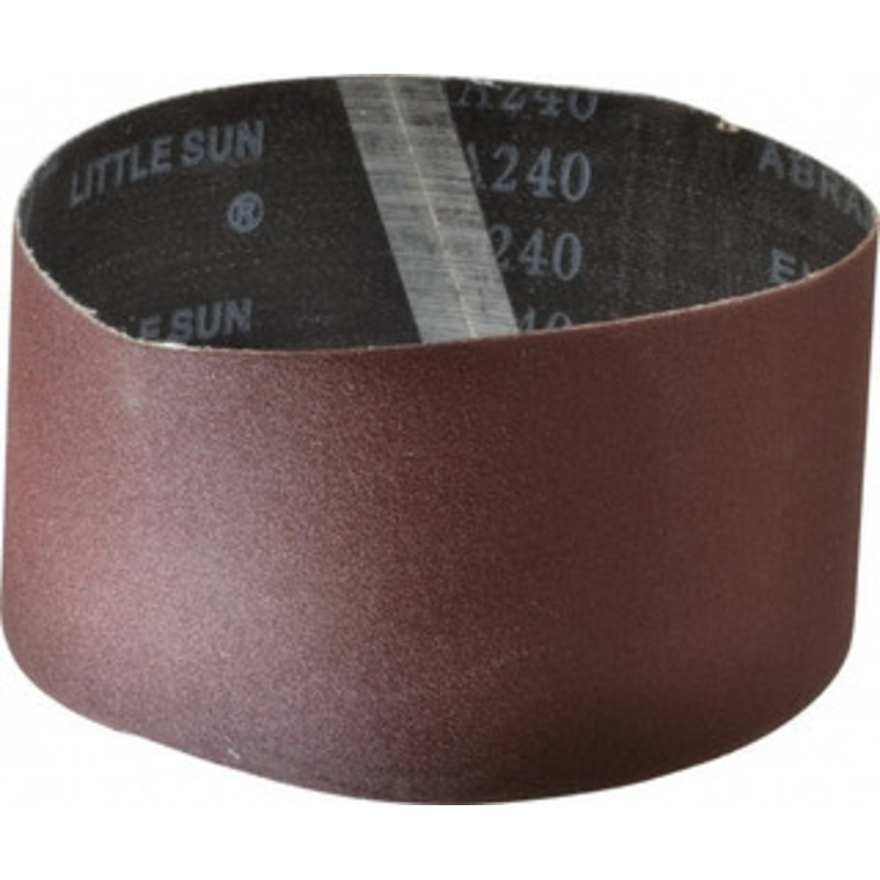 Tru-Maxx 3 Wide x 18 OAL, 240 Grit, Aluminum Oxide Abrasive Belt Aluminum Oxide, Very Fine, Coated 7207 – 03024379