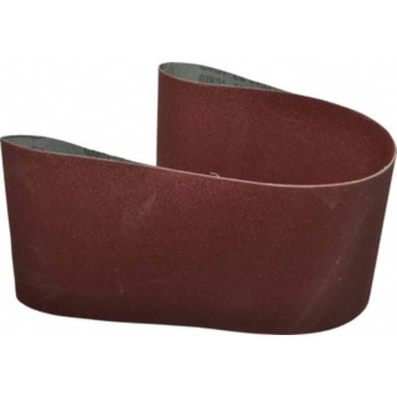 Tru-Maxx 6 Wide x 48 OAL, 150 Grit, Aluminum Oxide Abrasive Belt Aluminum Oxide, Very Fine, Coated, X Weighted Cloth Backing 7318 – 00445957
