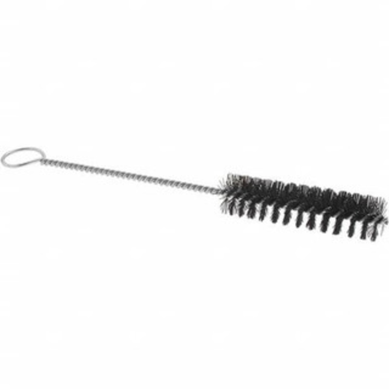 Weiler Abrasives 3/4 Diam Helical Nylon Tube Brush Single Spiral, 0.012 Filament Diam, 3 Brush Length, 8-1/2 OAL, 1/8 Diam Shank 91120 – 64705270