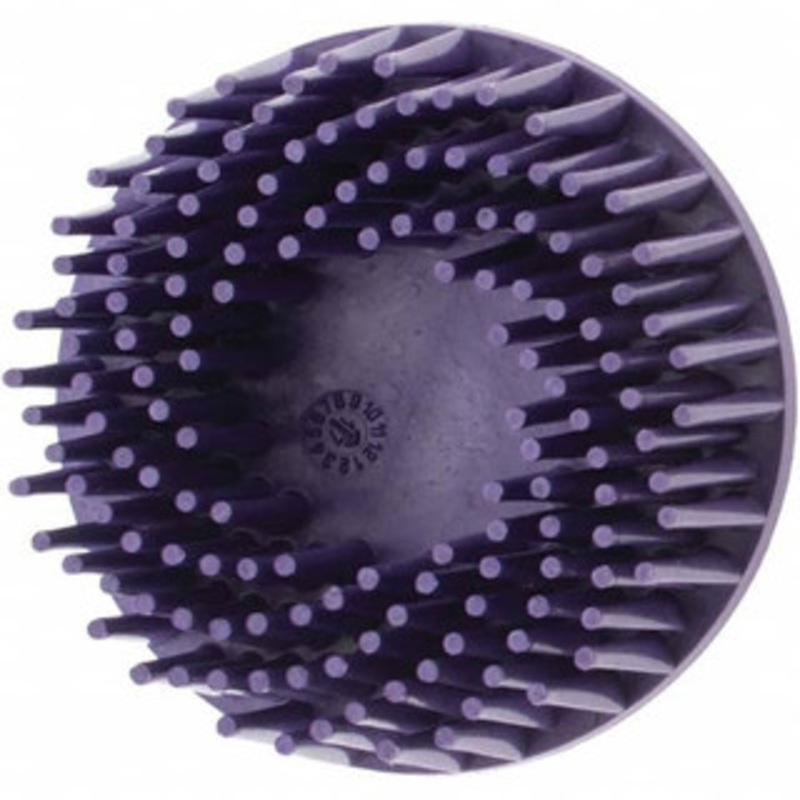 3M 2 36 Grit Ceramic Straight Disc Brush Very Coarse Grade, Type R Quick Change Connector, 3/4 Trim Length, 0.37 Arbor Hole BD-3M07536 – 43571025
