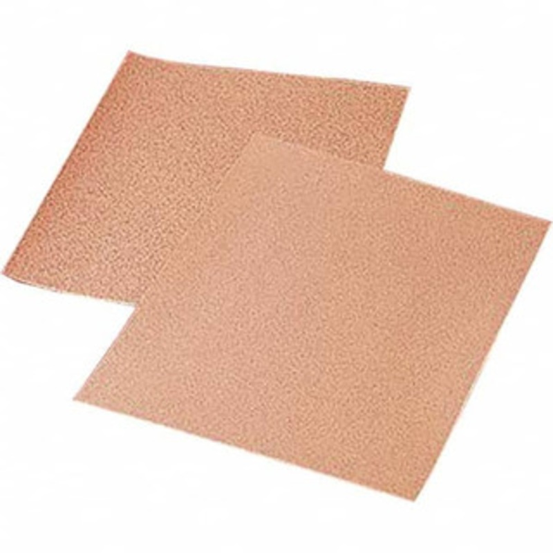 3M 80 Grit, Aluminum Oxide Sanding Sheet 11 Long x 9 Wide, Medium Grade, A Weighted Paper Backing 7000118274 – 06930010