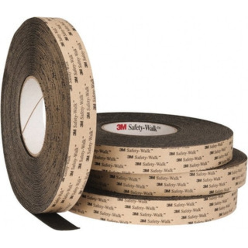 3M Pack of 4 Rolls 1 x 60 ft. Vinyl Floor & Egress Tape Black, Solid Color, Anti-Slip 7000029629 – 51557098