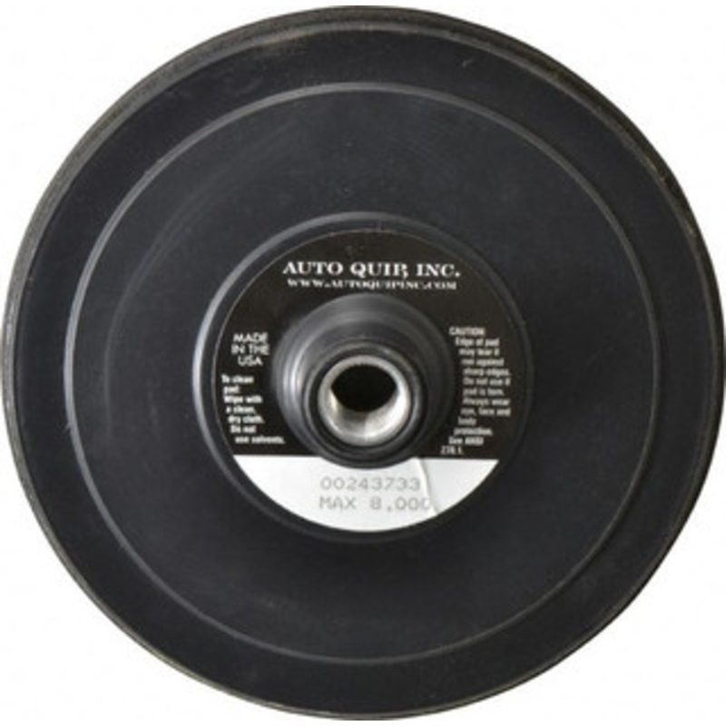 Auto Quip, Inc. 6 Diam Adhesive/PSA Disc Backing Pad Firm Density, 8,000 RPM AQIL14FN-6 – 00243733