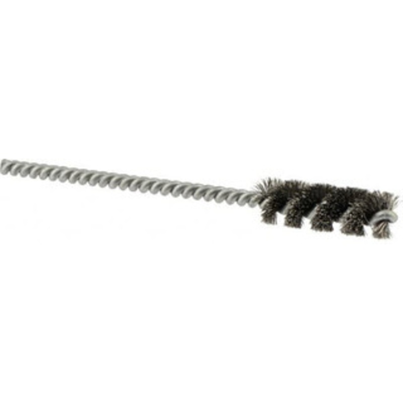 Brush Research Manufacturing 7/16 Diam Steel Tube Brush 0.006 Filament Diam, 1-1/4 Brush Length, 4-1/2 OAL 85C437 – 84437821