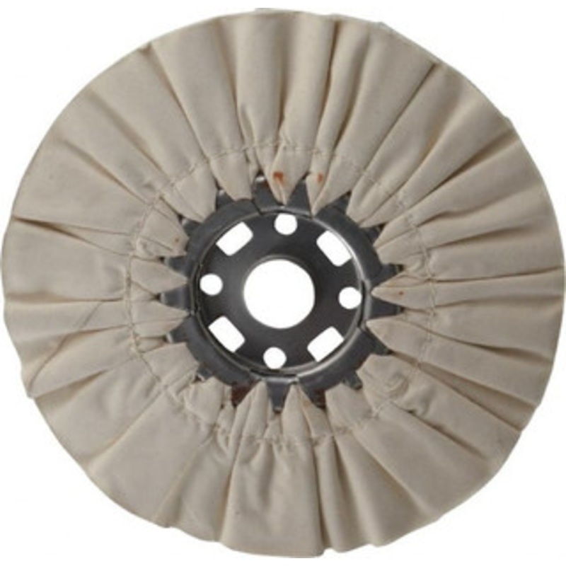 Divine Brothers Co. 10 Diam x 1/2 Thick Unmounted Buffing Wheel Ventilated Bias Cut, 1-1/4 Arbor Hole 300004AM – 00534768