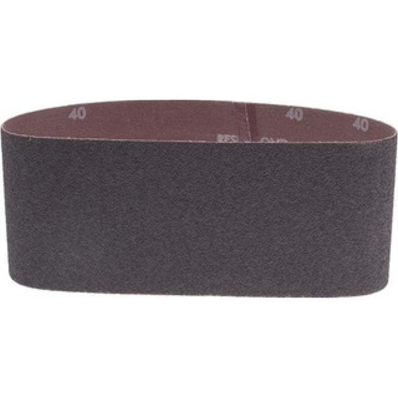 Norton 4 Wide x 24 OAL, 40 Grit, Aluminum Oxide Abrasive Belt Aluminum Oxide, Coarse, Coated, X Weighted Cloth Backing, Series R228 78072727947 – 05817044