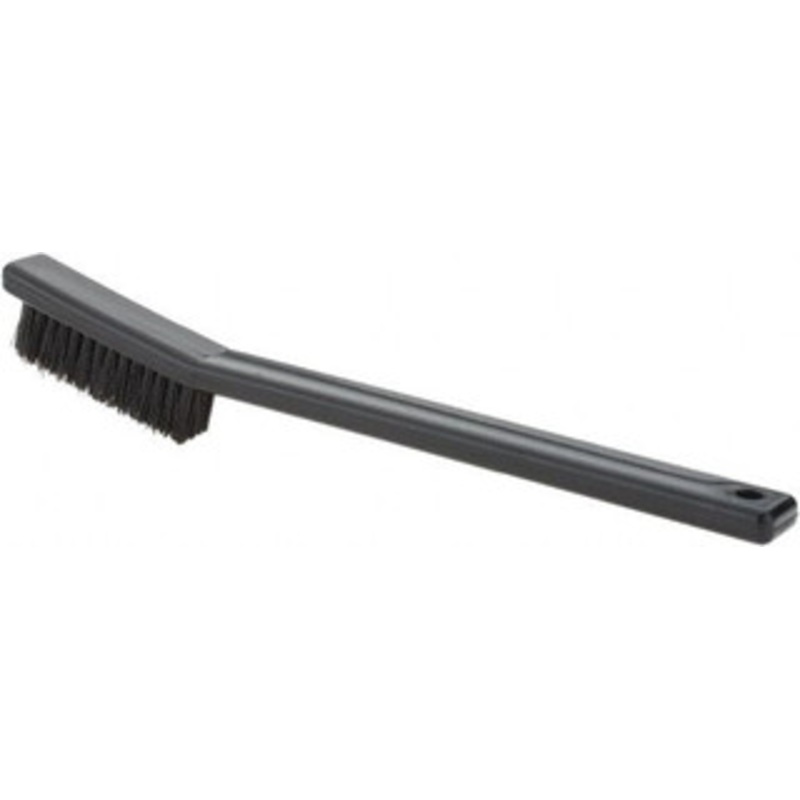 Weiler Abrasives 3 Rows x 7 Columns Nylon Scratch Brush 7 OAL, 1/2 Trim Length, Plastic Handle 99383 – 45283496