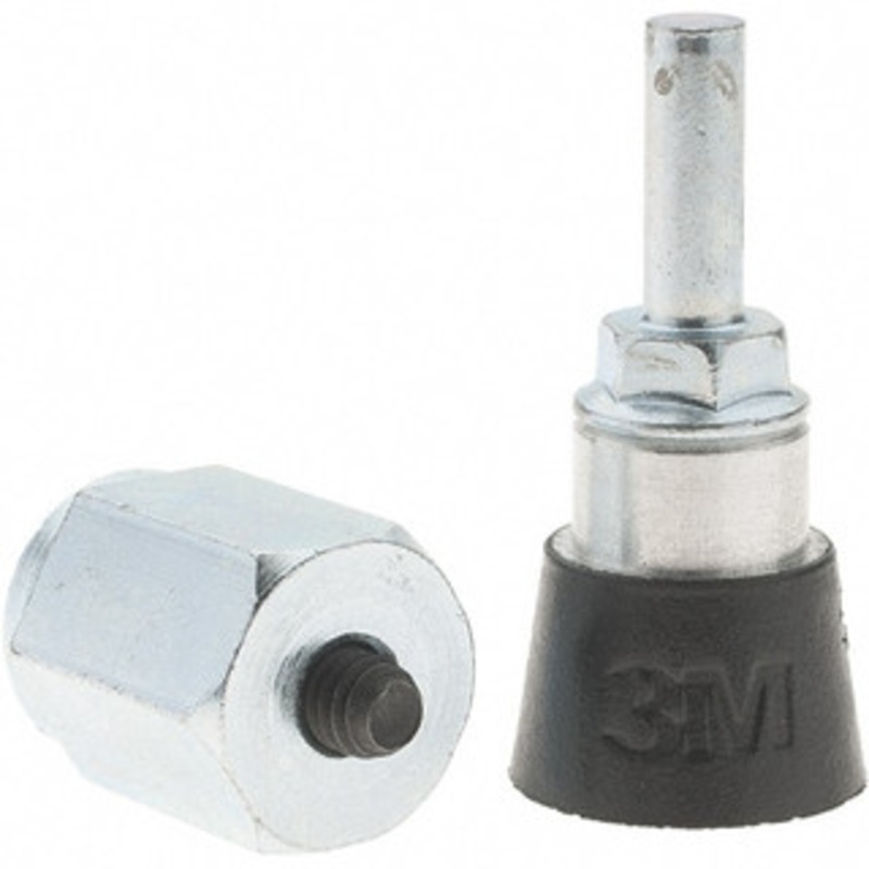 3M 1 Diam Quick-Change Disc Backing Pad 1/4 Shank Diam, Medium Density, 30,000 RPM BD-C21539 – 43595065