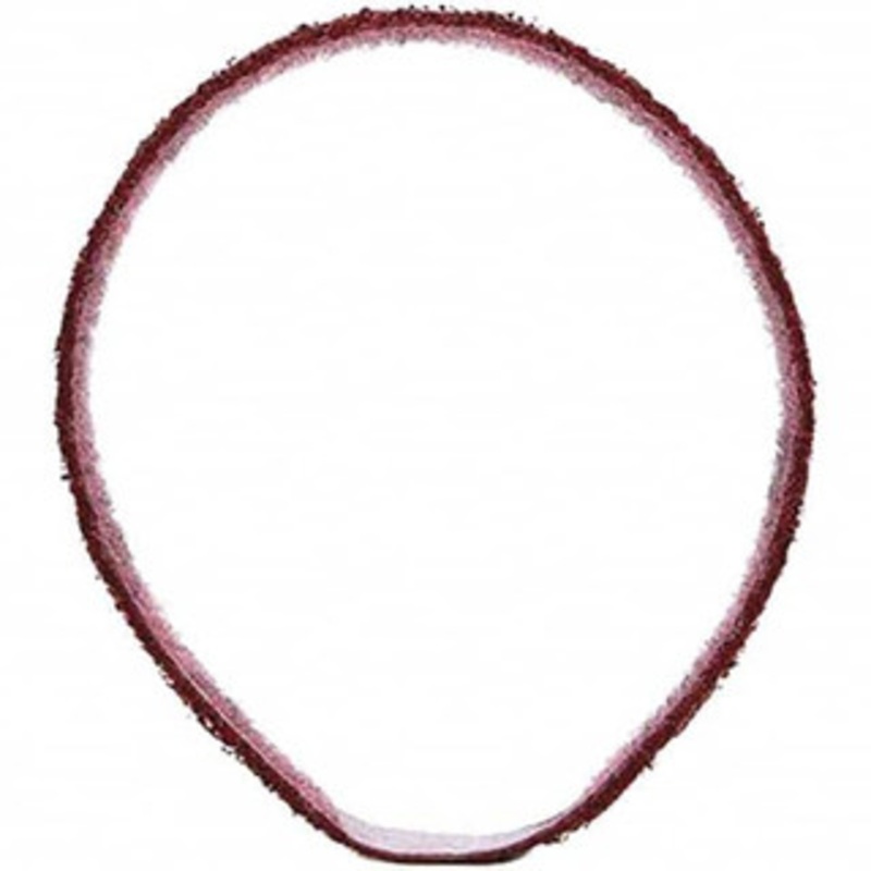 3M 3/4 Wide x 18 OAL, Aluminum Oxide Abrasive Belt Aluminum Oxide, Medium, Nonwoven, Series SC-BS 7000028461 – 73220386
