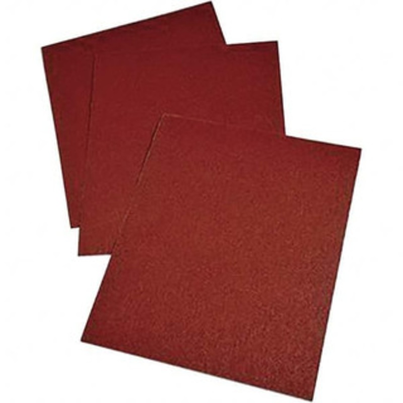 3M 40 Grit, Aluminum Oxide Sanding Sheet 11 Long x 9 Wide, Coarse Grade, X Weighted Cloth Backing 7000118497 – 06363147