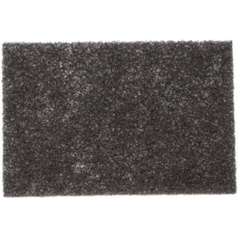3M Medium Grade, Silicon Carbide Hand Pad Gray, 6 Wide x 9 Long, Nonwoven 7100082599 – 03356532