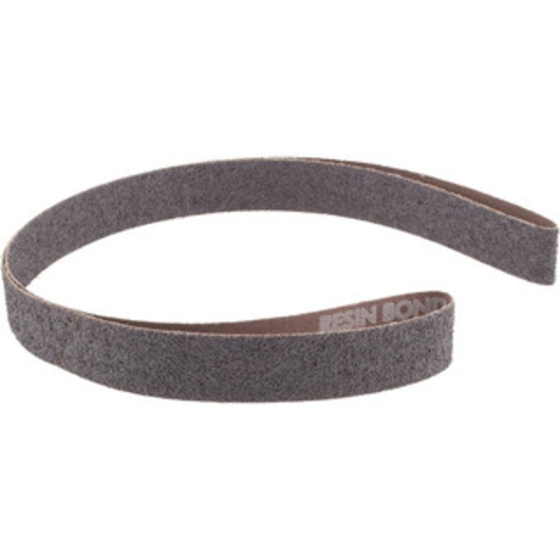 Norton 1 Wide x 42 OAL, 36 Grit, Aluminum Oxide Abrasive Belt Aluminum Oxide, Very Coarse, Coated, Series R228 78072791710 – 82268277