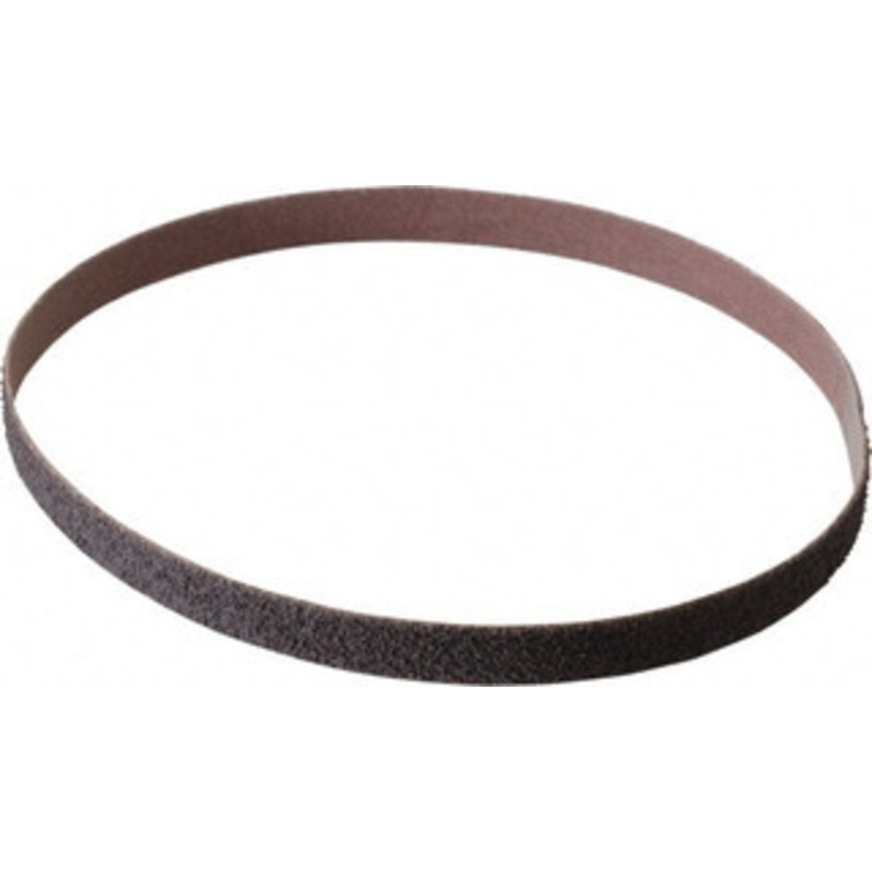 Norton 3/8 Wide x 13 OAL, 50 Grit, Aluminum Oxide Abrasive Belt Aluminum Oxide, Coarse, Coated, Series R228 78072724544 – 82103870