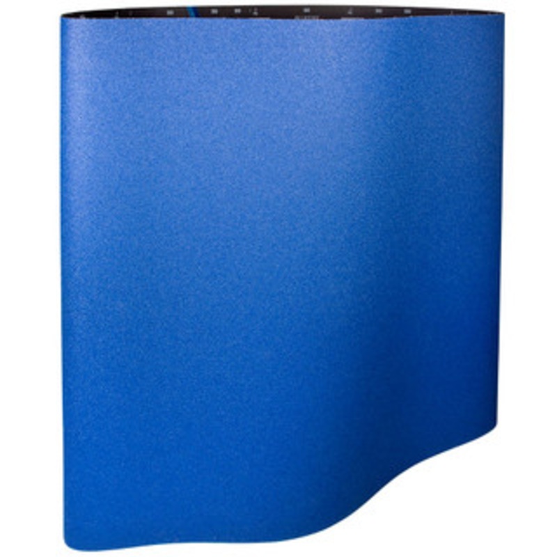 Norton 36 Wide x 75 OAL, 36 Grit, Zirconia Alumina Abrasive Belt Zirconia Alumina, Very Coarse, Coated, Y Weighted Cloth Backing, Wet/Dry, Series R824 69957350934 – 67603670