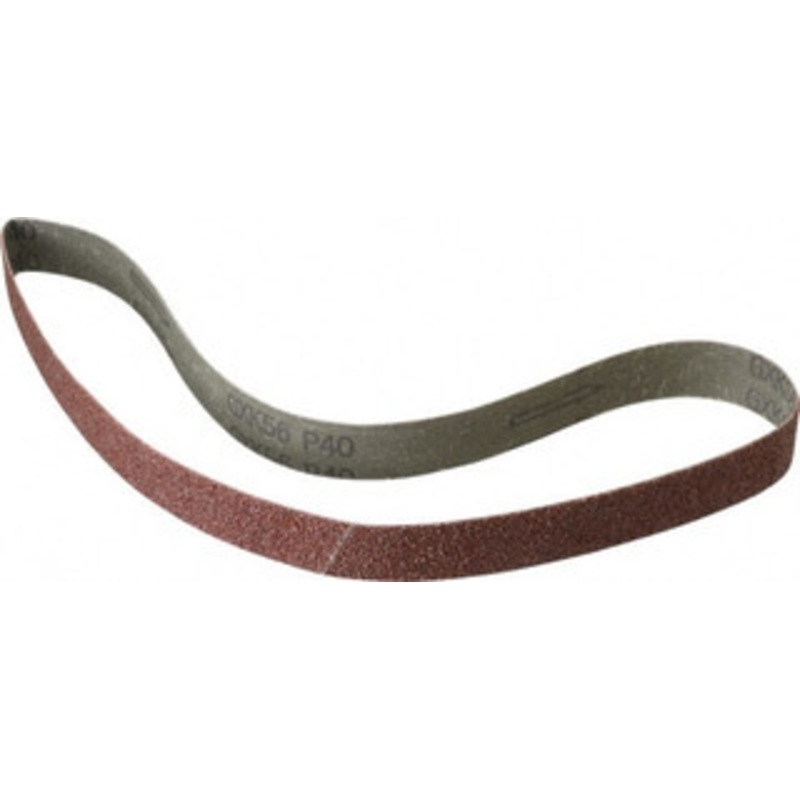 Tru-Maxx 1 Wide x 30 OAL, 40 Grit, Aluminum Oxide Abrasive Belt Aluminum Oxide, Coarse, Coated 7101 – 85574499