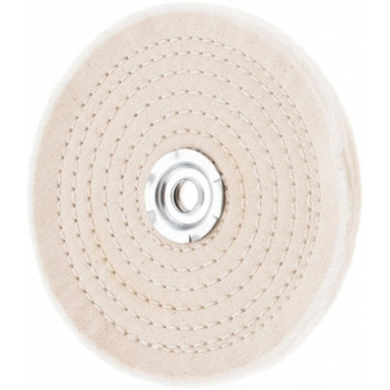 Value Collection 6 Diam x 1/4 Thick Unmounted Buffing Wheel 40 Ply, Polishing, 1 Arbor Hole, Hard Density 753592409 – 66999350