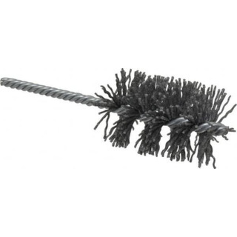 Weiler Abrasives 1-3/4 Diam Helical Nylon Tube Brush Single Spiral, 0.04 Filament Diam, 2-1/2 Brush Length, 5-1/2 OAL, 1/4 Diam Shank 98403 – 75851618