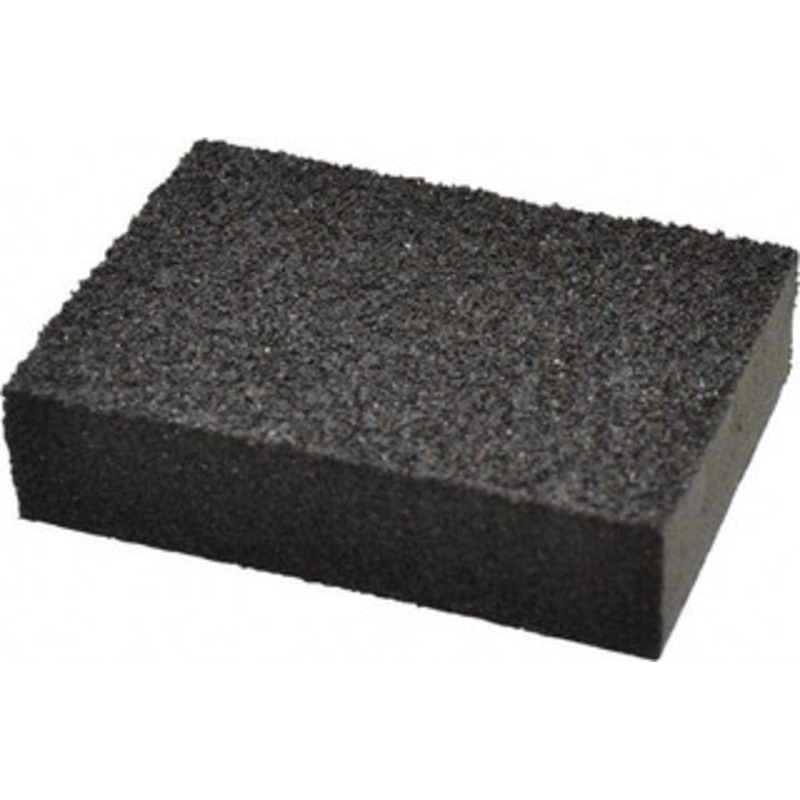Made in USA 2-3/4 Wide x 3-3/4 Long, Coarse & Medium Grade Sanding Sponge 36 & 60 Grit, 1 Thick B1102 – 00542910