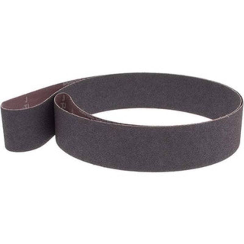 Norton 2 Wide x 60 OAL, 60 Grit, Aluminum Oxide Abrasive Belt Aluminum Oxide, Medium, Coated, X Weighted Cloth Backing, Series R228 78072721290 – 09011974