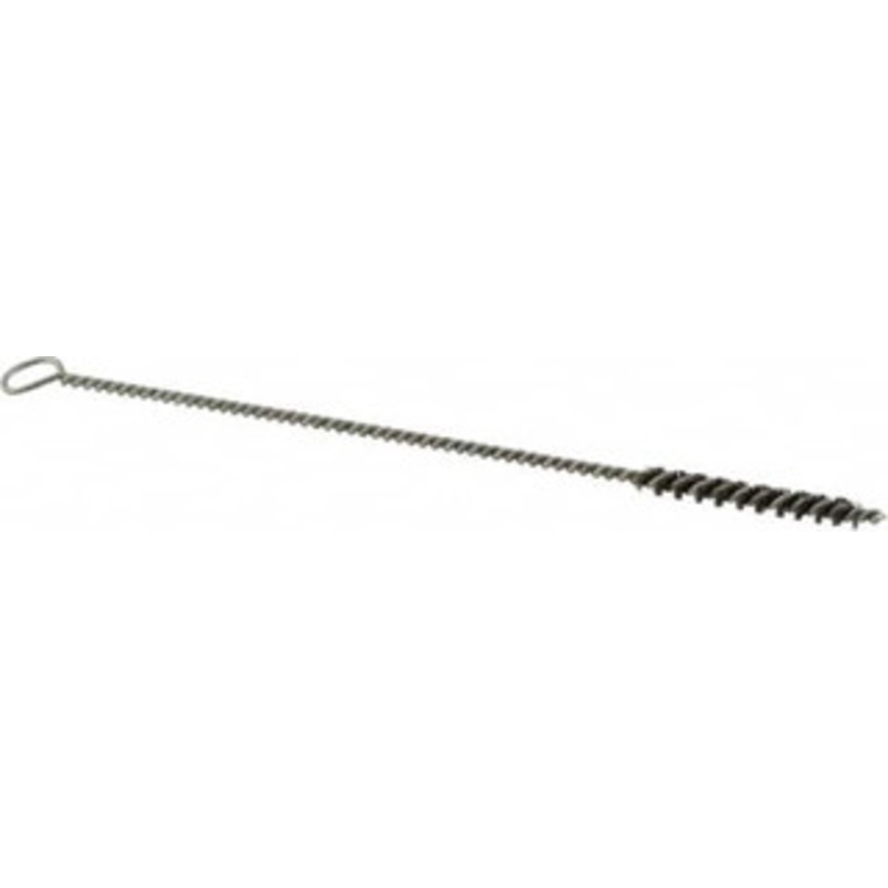 Osborn 3/16 Diam Helical Steel Tube Brush Single Spiral, 0.004 Filament Diam, 1-1/2 Brush Length, 7 OAL, 0.094 Diam Shank 0005100100 – 53500880