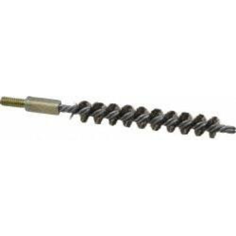 Value Collection 1/2 Diam Helical Stainless Steel Tube Brush 0.012 Filament Diam, 3-1/2 Brush Length, 5-1/2 OAL, 1/4-20 Male Shank 83100025 – 04662334